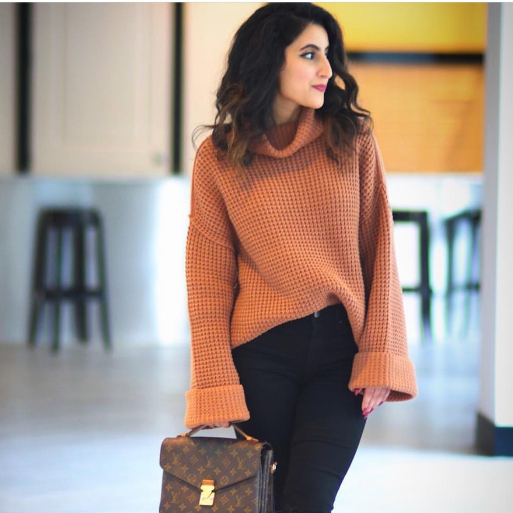 Free People Oversized Knit Sweater